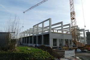 Fertigteil-Montage