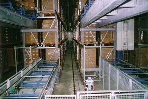Wagner Tiefkühlprodukte Tiefkühlregalanlage